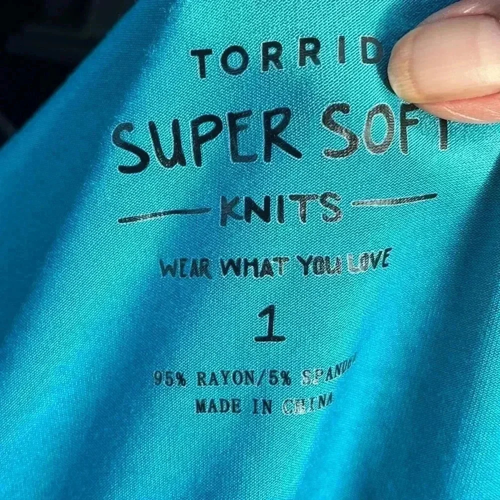 Torrid super soft knit dress ombré - Picture 5 of 7